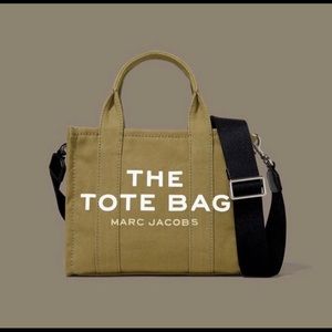 Marc Jacobs Small Traveler slate green tote bag